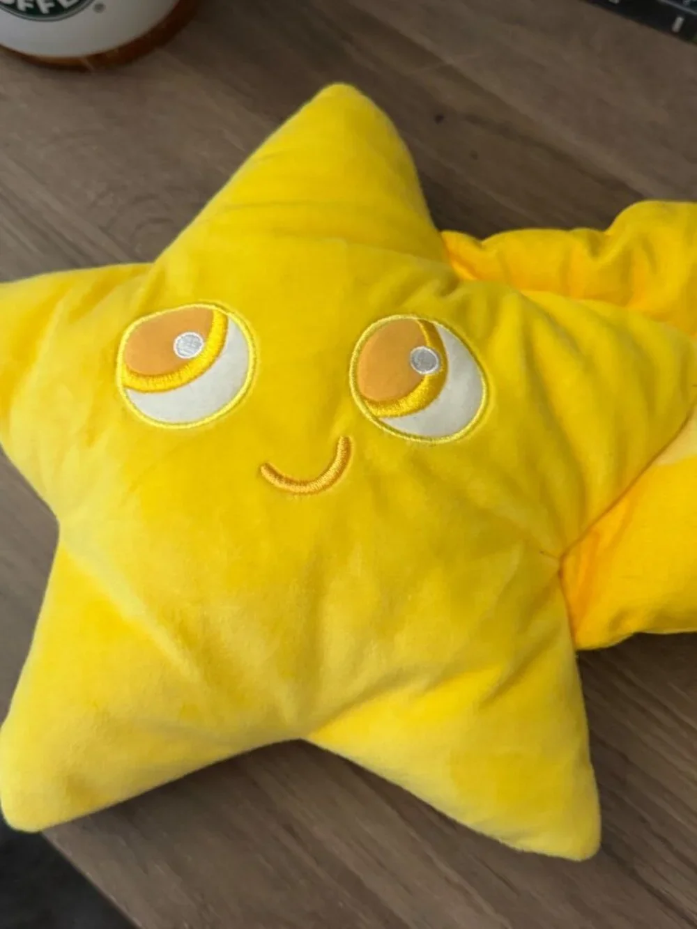 Disney Parks Pixar Pier La Luna Star Catcher Yellow Winking Star Plush Toy 8